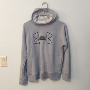 Under Armour Light Gray Pullover Hoodie